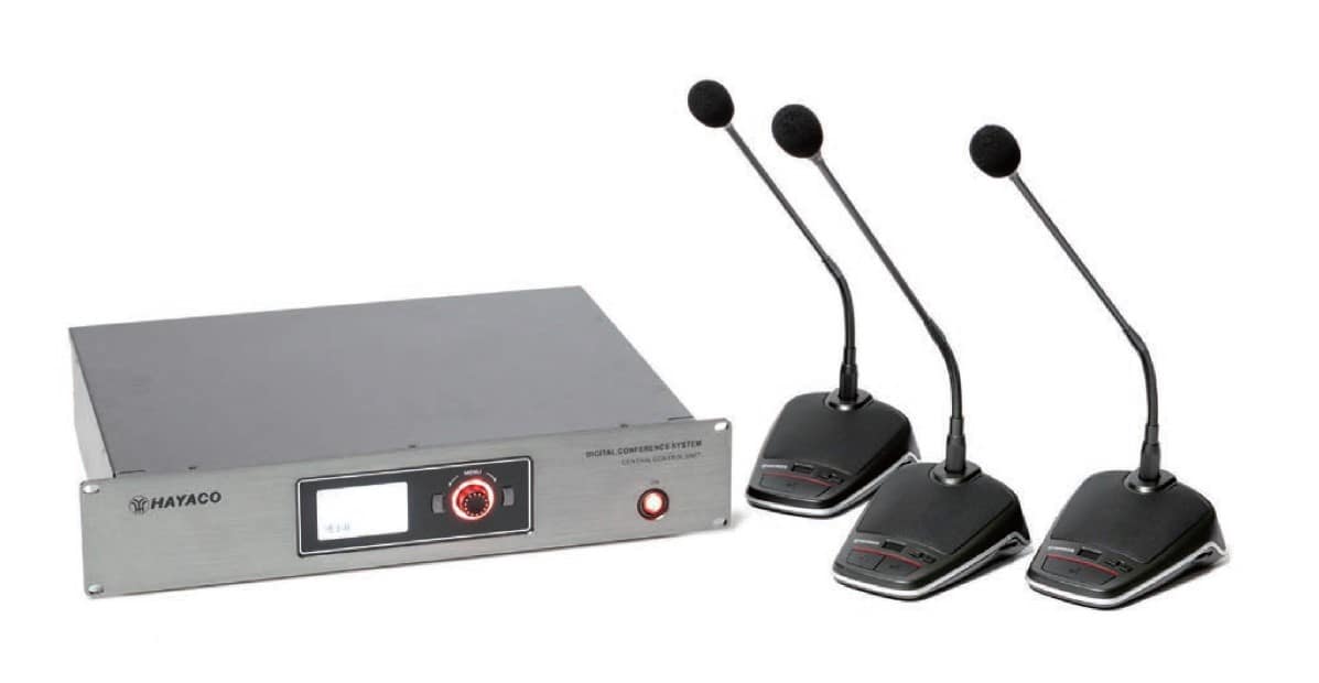 WMC-3000 HỆ THỐNG HỘI THẢO KỸ THUẬT SỐ HAYACO – MADE IN KOREA